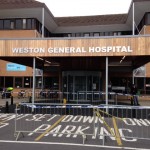Weston Hospital Exterior Signage